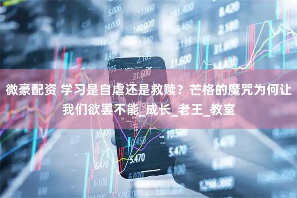 微豪配资 学习是自虐还是救赎？芒格的魔咒为何让我们欲罢不能_成长_老王_教室